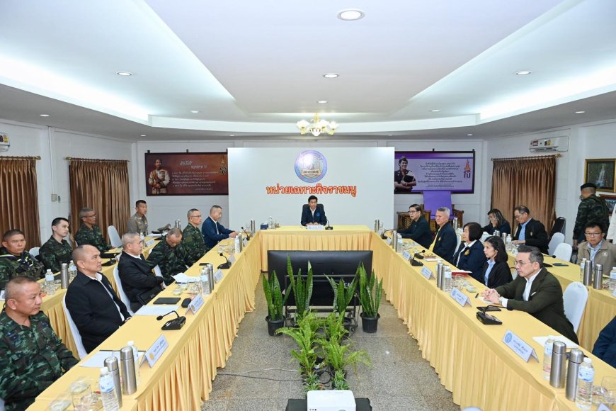 รองนายกรัฐมนตรี และรัฐมนตรีว่าการกระทรวงการต่างประเทศ ลงพื้นที่อำเภอแม่สอด จังหวัดตาก