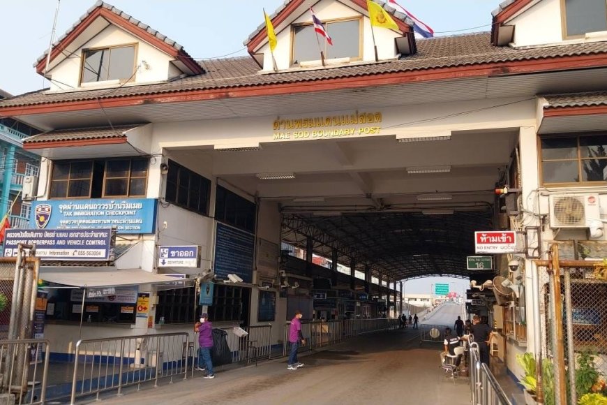 สถานการณ์สะพานมิตรภาพไทย อ.แม่สอด