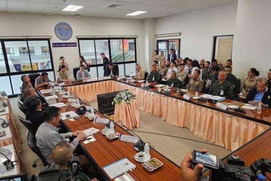 ผู้บัญชาการทหารสูงสุด ลงพื้นที่ติดตามสถานการณ์ชายแดนเนื่องจากเหตุสู้รบ